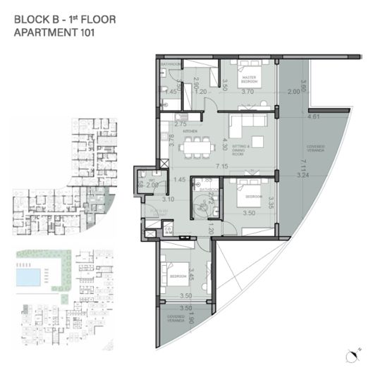 Image No.26-3 Bed Apartment for sale