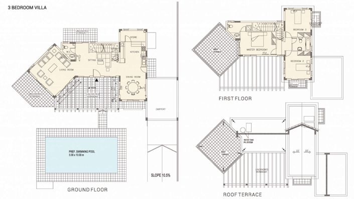 Image No.11-3 Bed Villa for sale