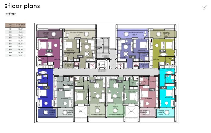 Image No.10-1 Bed Apartment for sale