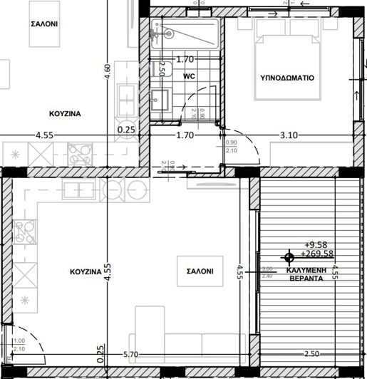 Image No.21-1 Bed Apartment for sale