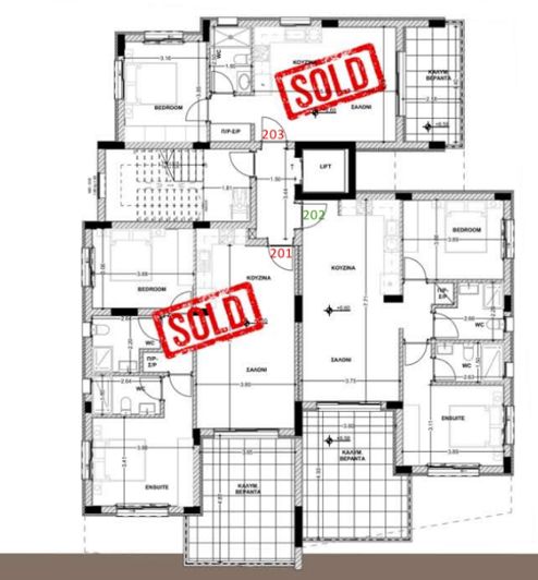 Image No.7-Appartement de 2 chambres à vendre à Kato Polemidia