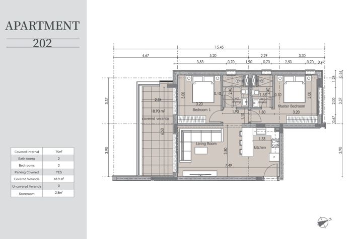Image No.11-2 Bed Apartment for sale