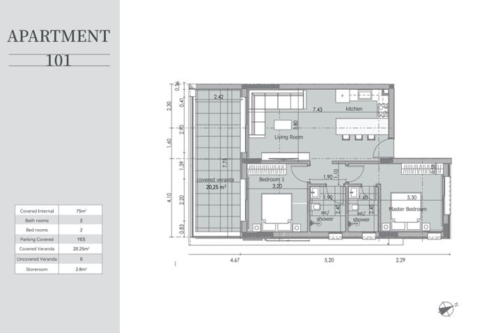 Image No.11-2 Bed Apartment for sale