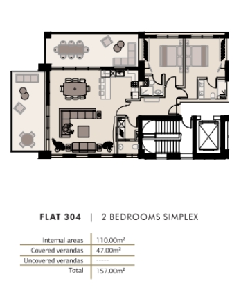 Image No.14-2 Bed Apartment for sale
