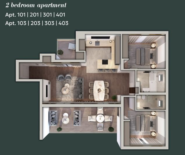Image No.14-2 Bed Apartment for sale