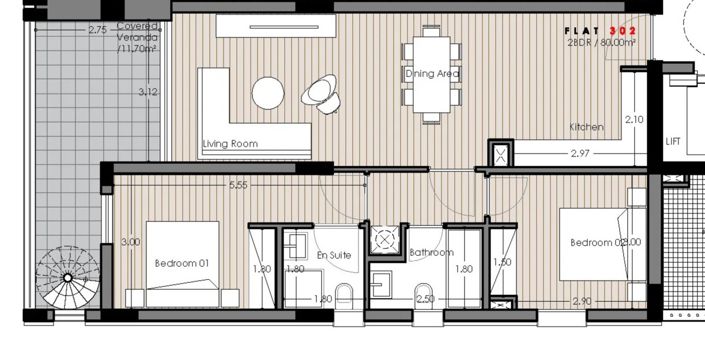 Image No.11-2 Bed Property for sale