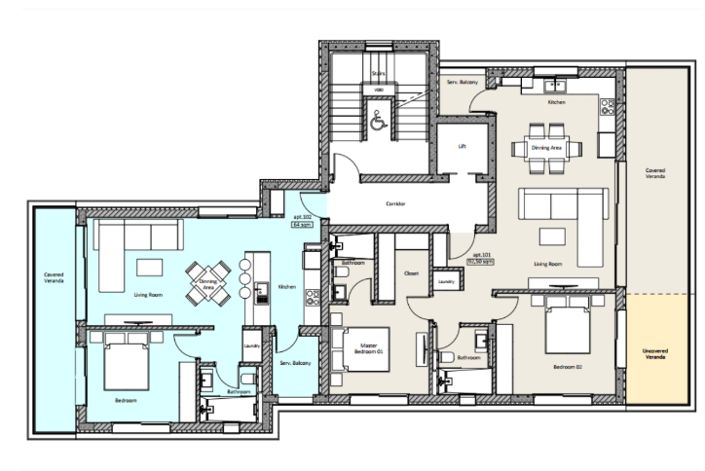 Image No.19-1 Bed Apartment for sale