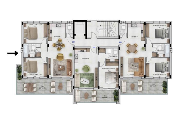 Image No.9-2 Bed Apartment for sale