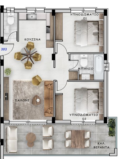 Image No.11-2 Bed Apartment for sale