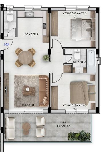 Image No.11-2 Bed Apartment for sale