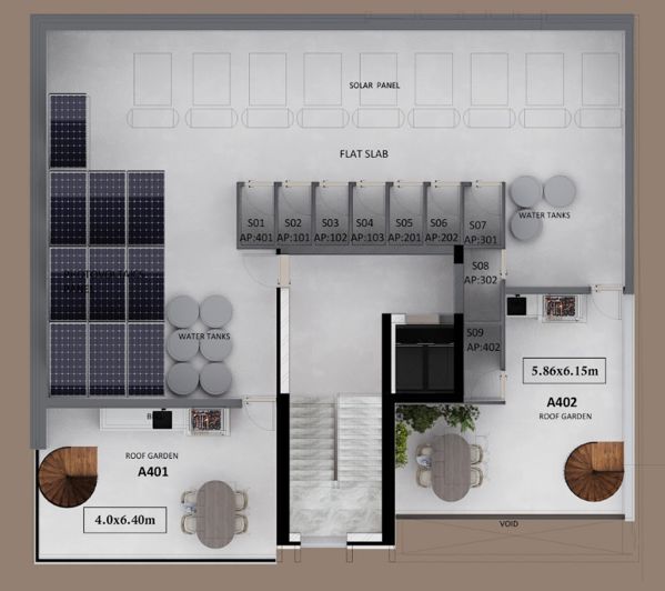 Image No.21-Propriété de 1 chambre à vendre à Larnaca