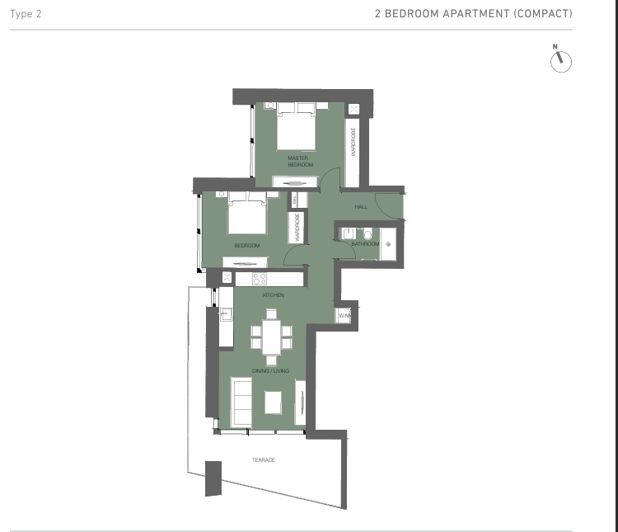 Image No.17-Appartement de 2 chambres à vendre à Germasogeia