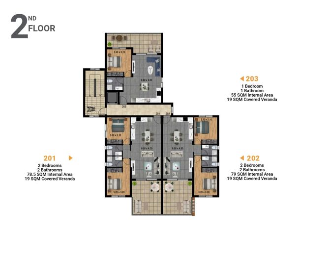 Image No.6-Propriété de 2 chambres à vendre à Parekklisia
