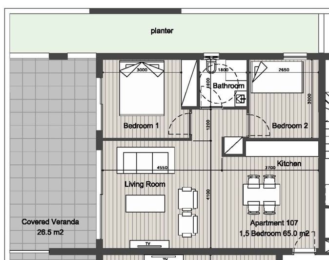 Image No.16-Appartement de 2 chambres à vendre à Agios Athanasios