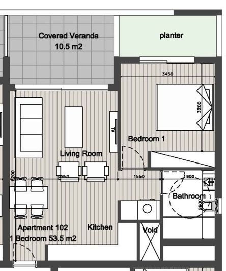 Image No.16-Appartement de 1 chambre à vendre à Agios Athanasios