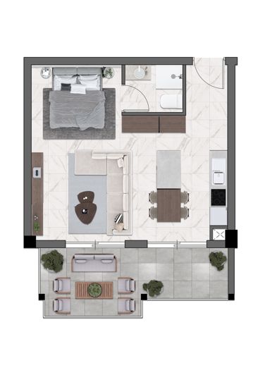 Image No.15-Studio à vendre à Mouttagiaka