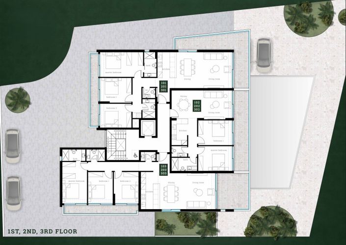 Image No.8-3 Bed Apartment for sale