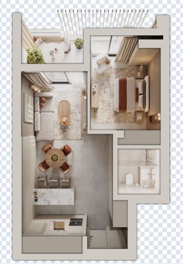 Image No.16-1 Bed Property for sale