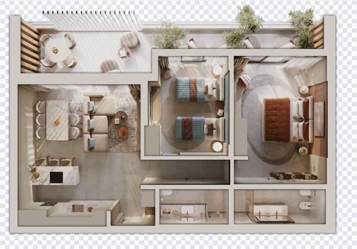 Image No.16-2 Bed Property for sale