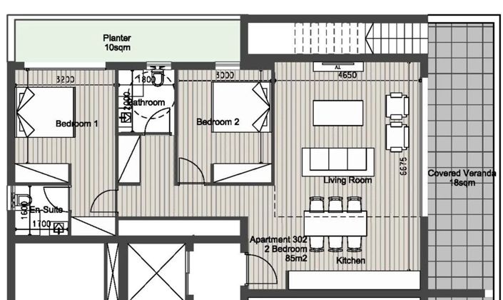 Image No.11-Propriété de 2 chambres à vendre à Germasogeia