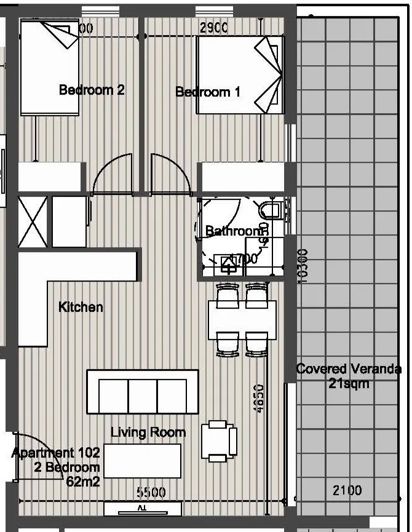 Image No.11-2 Bed Apartment for sale