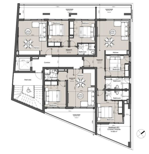 Image No.11-1 Bed Apartment for sale