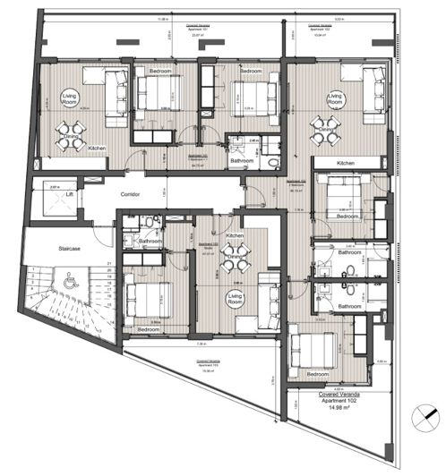 Image No.11-1 Bed Apartment for sale