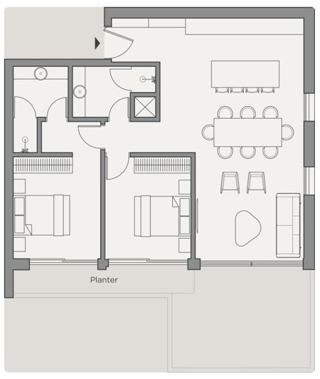 Image No.17-Appartement de 2 chambres à vendre à Agios Athanasios