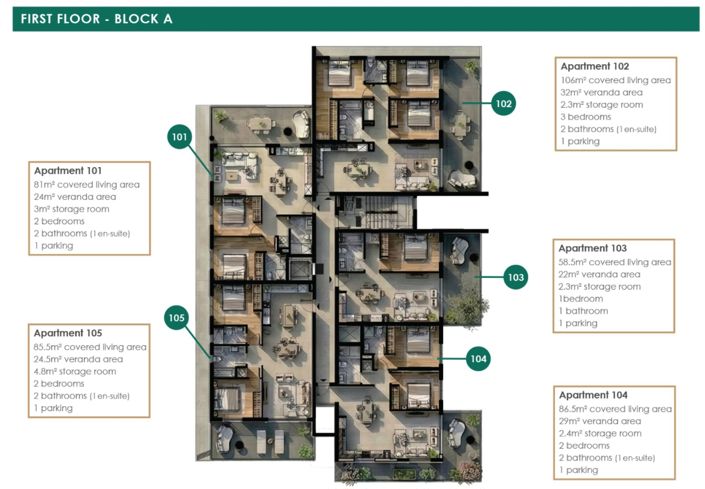 Image No.17-Appartement de 2 chambres à vendre à Kiti