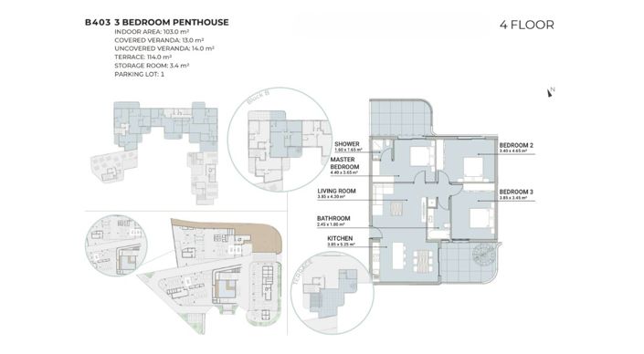 Image No.12-3 Bed Property for sale