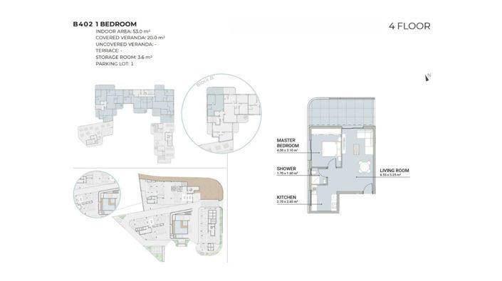 Image No.10-1 Bed Apartment for sale