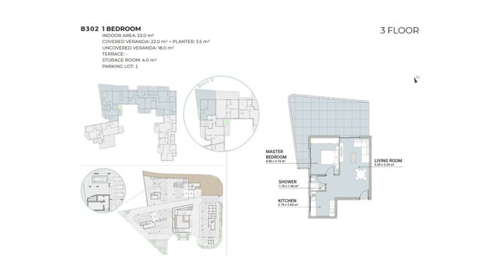 Image No.10-1 Bed Apartment for sale