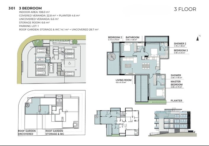 Image No.15-3 Bed Property for sale