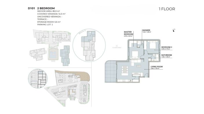 Image No.10-2 Bed Apartment for sale