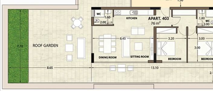 Image No.10-Propriété de 2 chambres à vendre à Zakaki