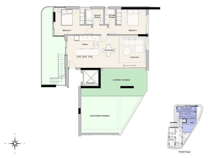 Image No.3-Propriété de 2 chambres à vendre à Agios Athanasios