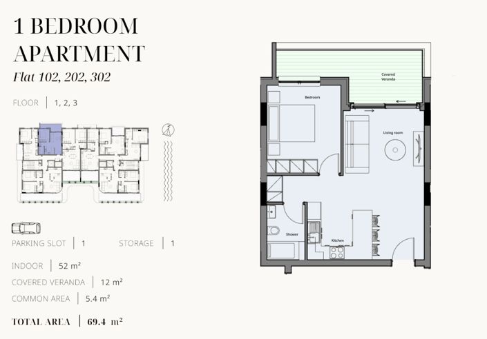 Image No.9-Appartement de 1 chambre à vendre à Limassol