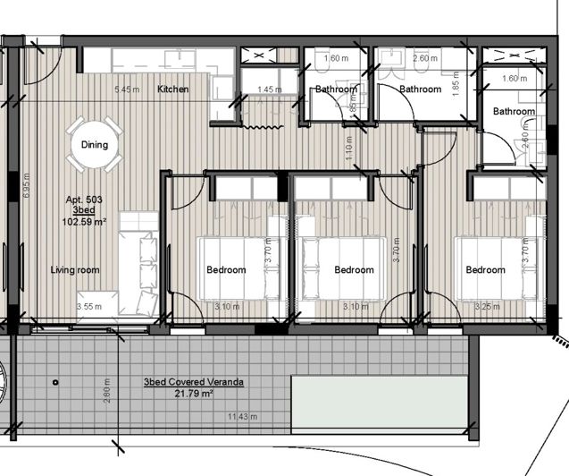 Image No.26-Propriété de 3 chambres à vendre à Polemidia
