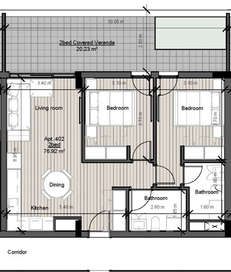 Image No.26-2 Bed Apartment for sale