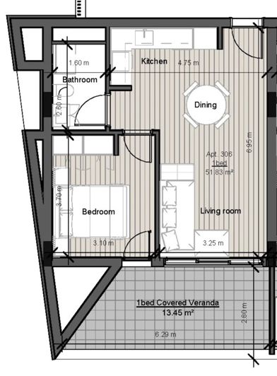 Image No.25-Appartement de 1 chambre à vendre à Polemidia