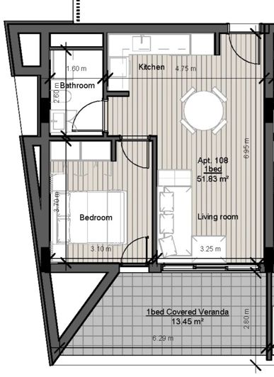 Image No.26-Appartement de 1 chambre à vendre à Polemidia