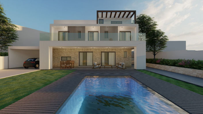 Image No.2-Villa de 4 chambres à vendre à Parekklisia