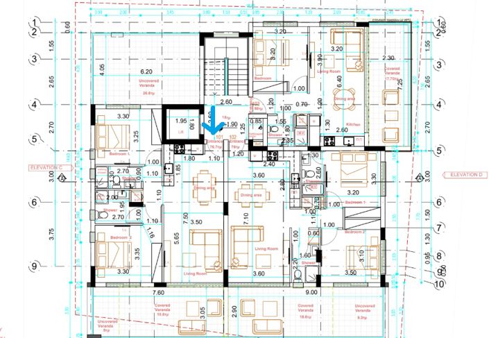 Image No.11-Appartement de 2 chambres à vendre à Leivadia
