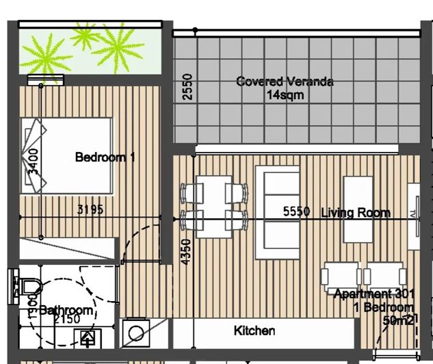 Image No.15-1 Bed Property for sale