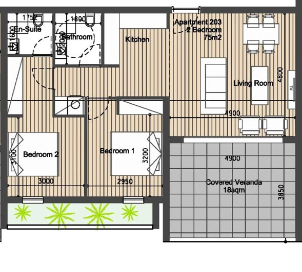 Image No.15-2 Bed Apartment for sale