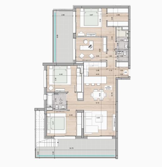 Image No.19-3 Bed Property for sale
