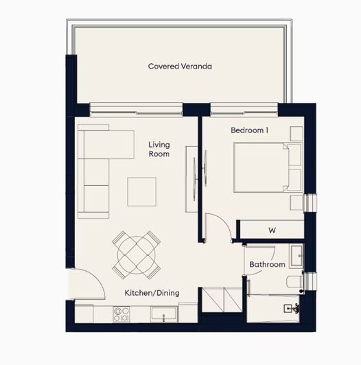 Image No.12-Appartement de 1 chambre à vendre à Mesa Geitonia