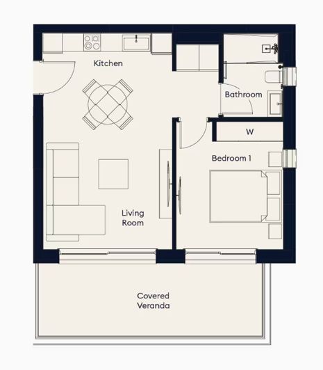 Image No.12-Appartement de 1 chambre à vendre à Mesa Geitonia