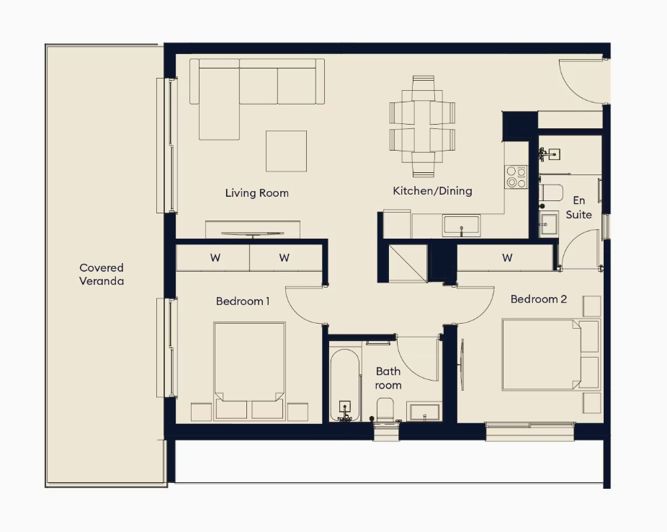 Image No.12-Appartement de 2 chambres à vendre à Mesa Geitonia