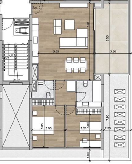 Image No.9-2 Bed Apartment for sale